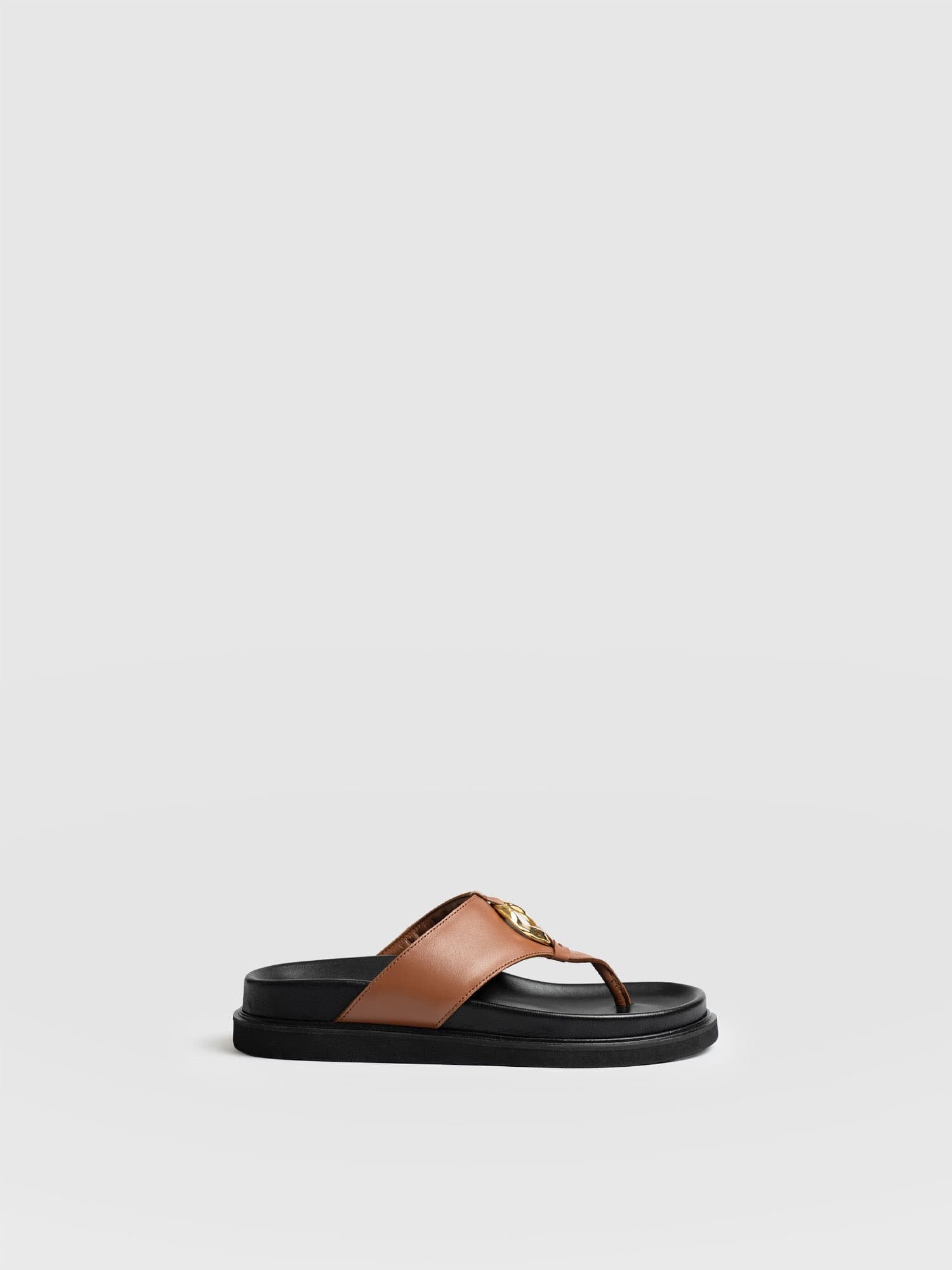Vivienne Slides - Tan