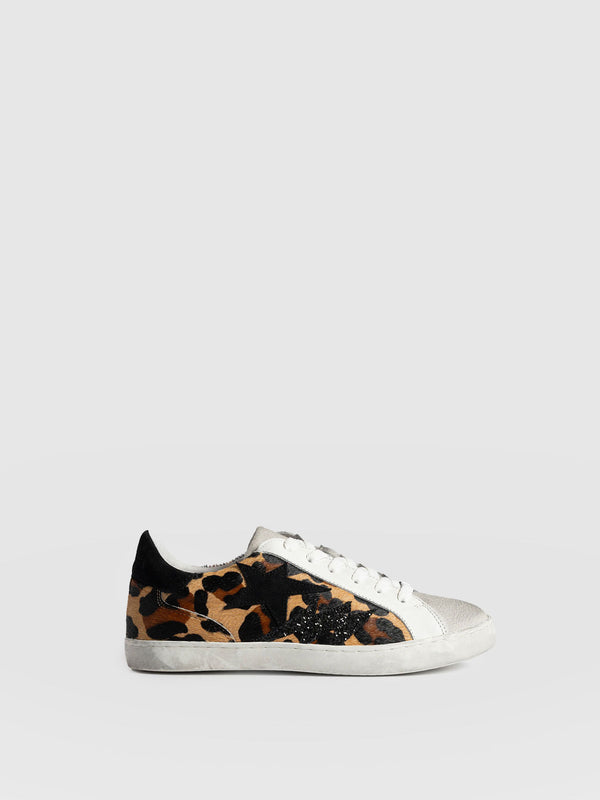 Spitalfields Trainer - Leopard/ Star