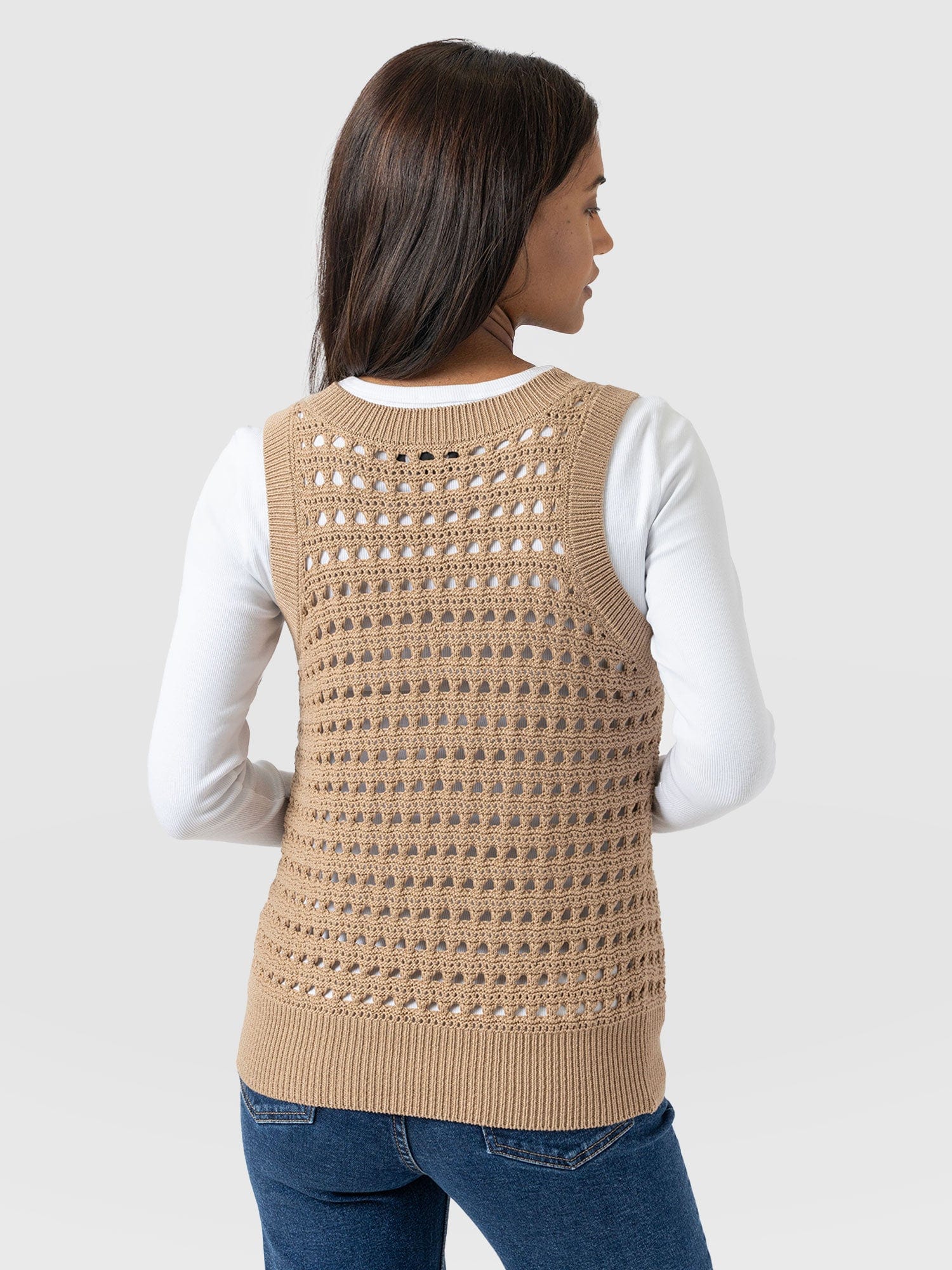 Adler Sleeveless Knit - Camel