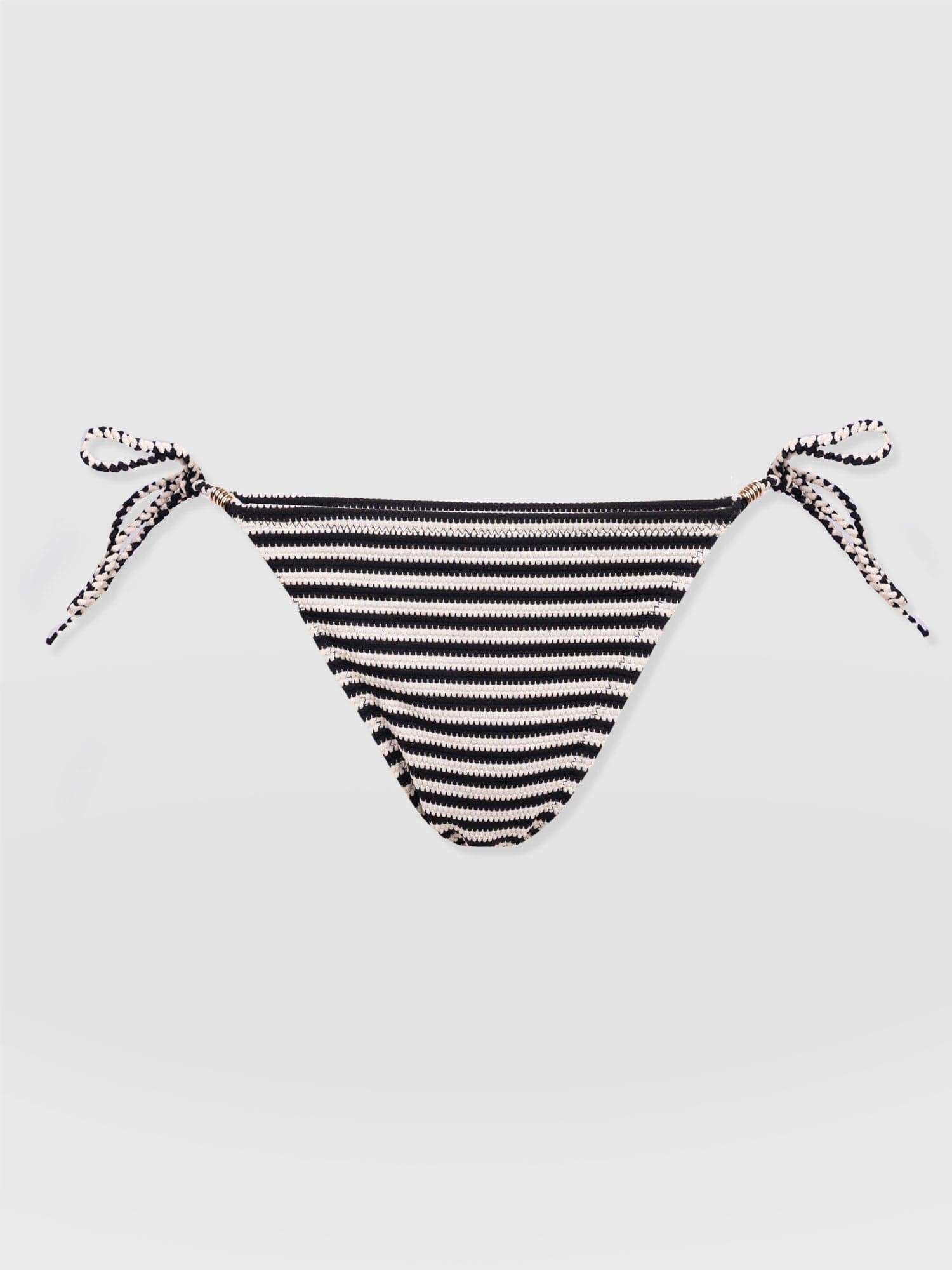 Alba Tie Side Bikini Bottom - Stripe - Women's Swimwear | Saint + Sofia® UK