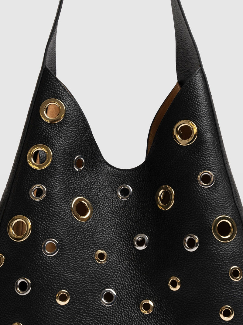 Allana Eyelet Bag - Black - Women's Handbags | Saint + Sofia® UK