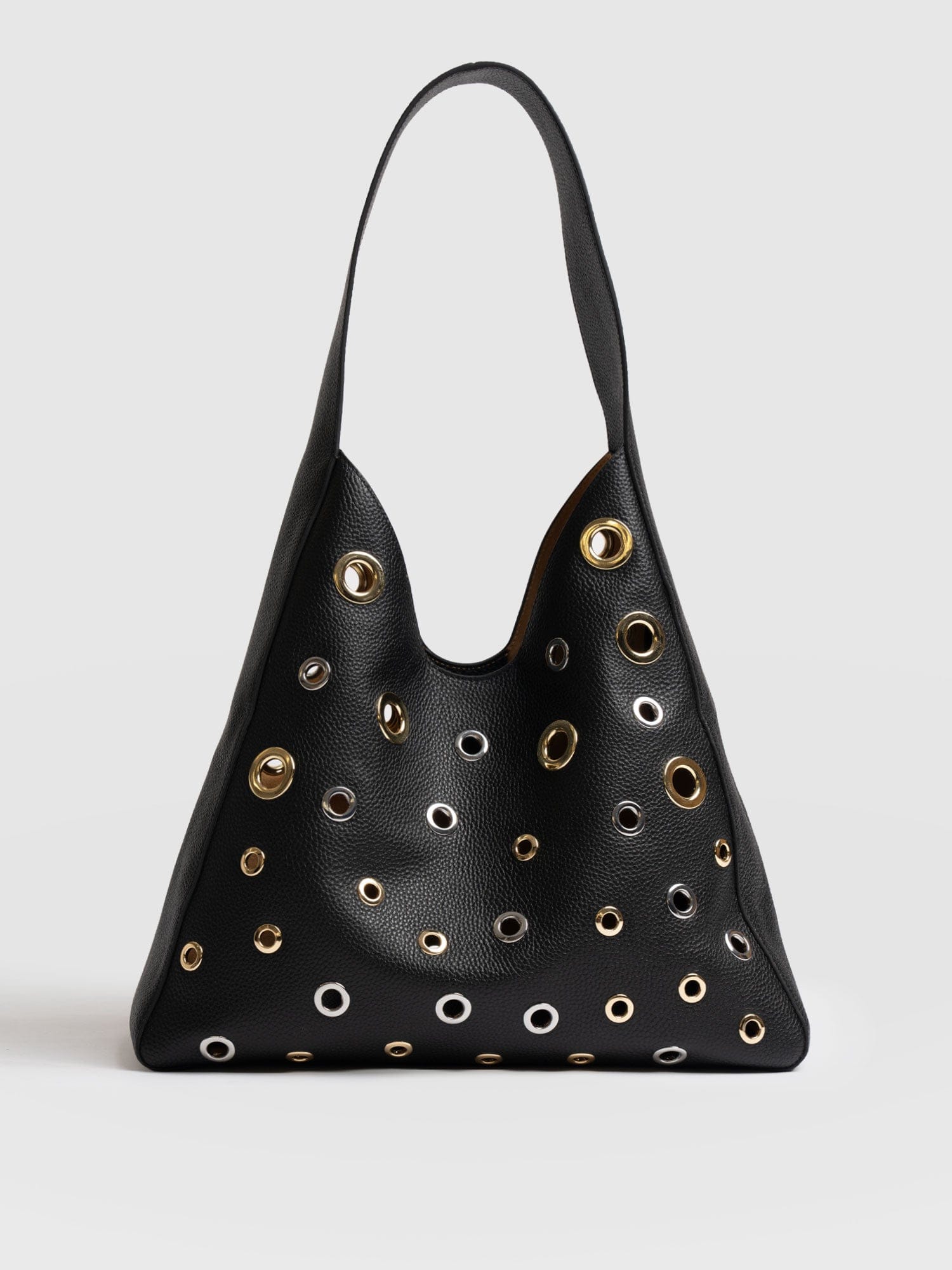 Allana Eyelet Bag - Black