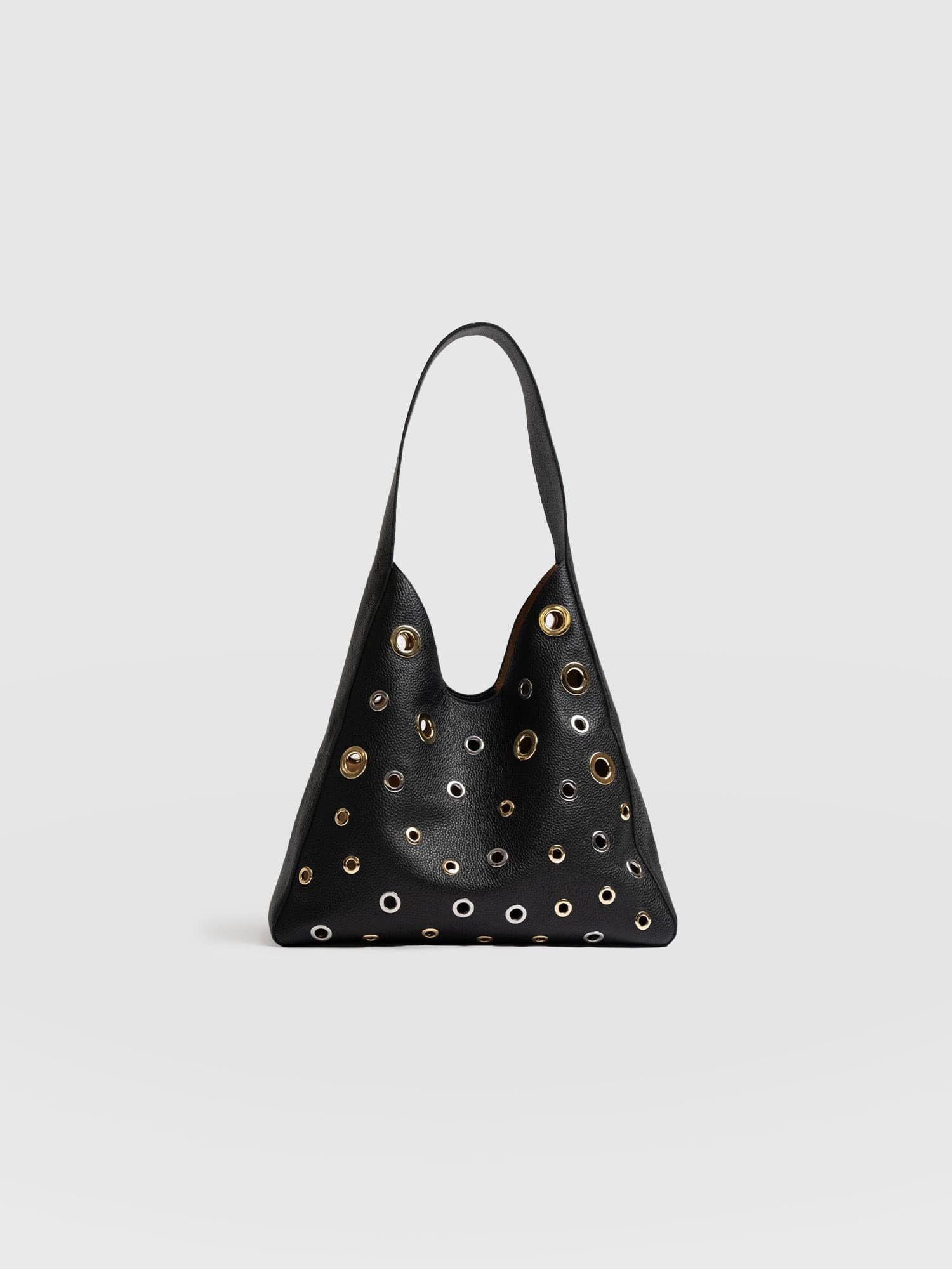 Allana Eyelet Bag - Black