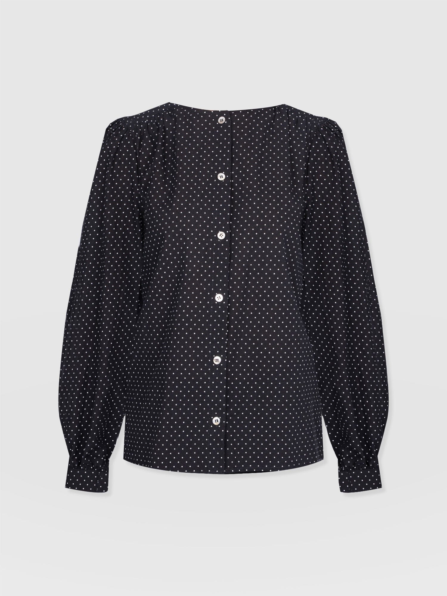 Amelie Blouse - Polka Dot - Women's Blouses | Saint + Sofia® UK