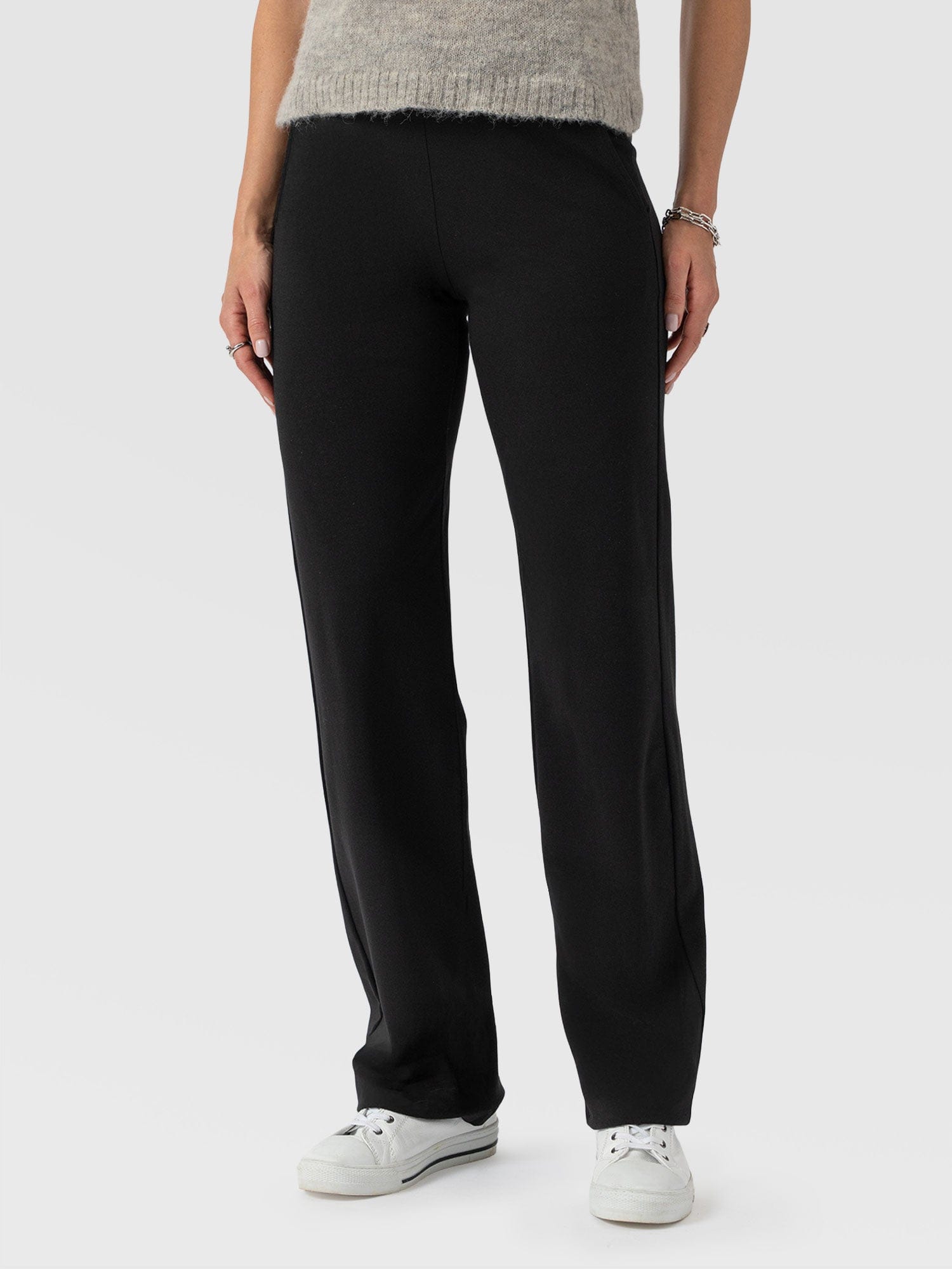 Apartment Pant Black - Women's Trousers | Saint + Sofia® UK