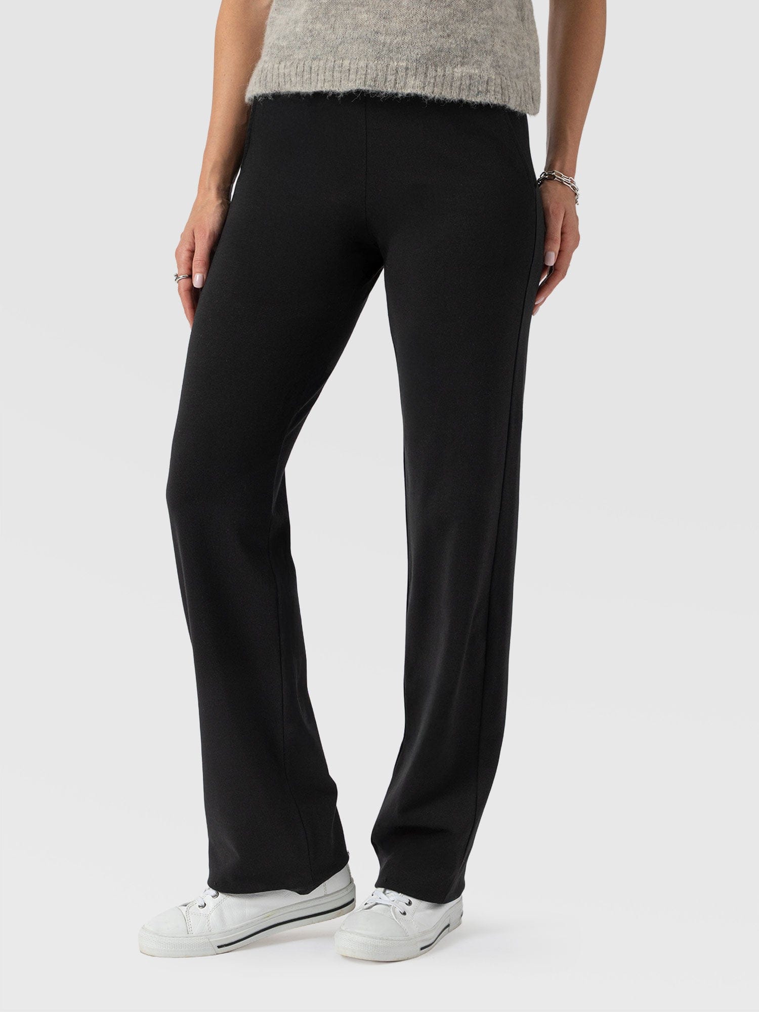 Apartment Pant Black - Women's Trousers | Saint + Sofia® UK
