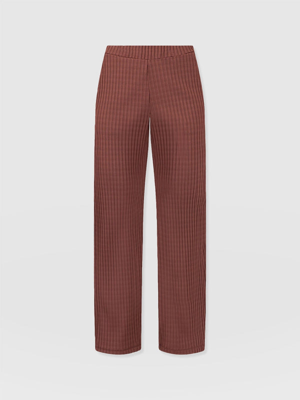 Apartment Pant - Maroon Rib