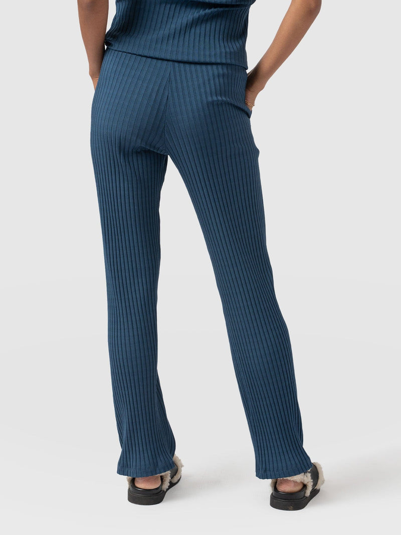 Apartment Pant - Teal Rib