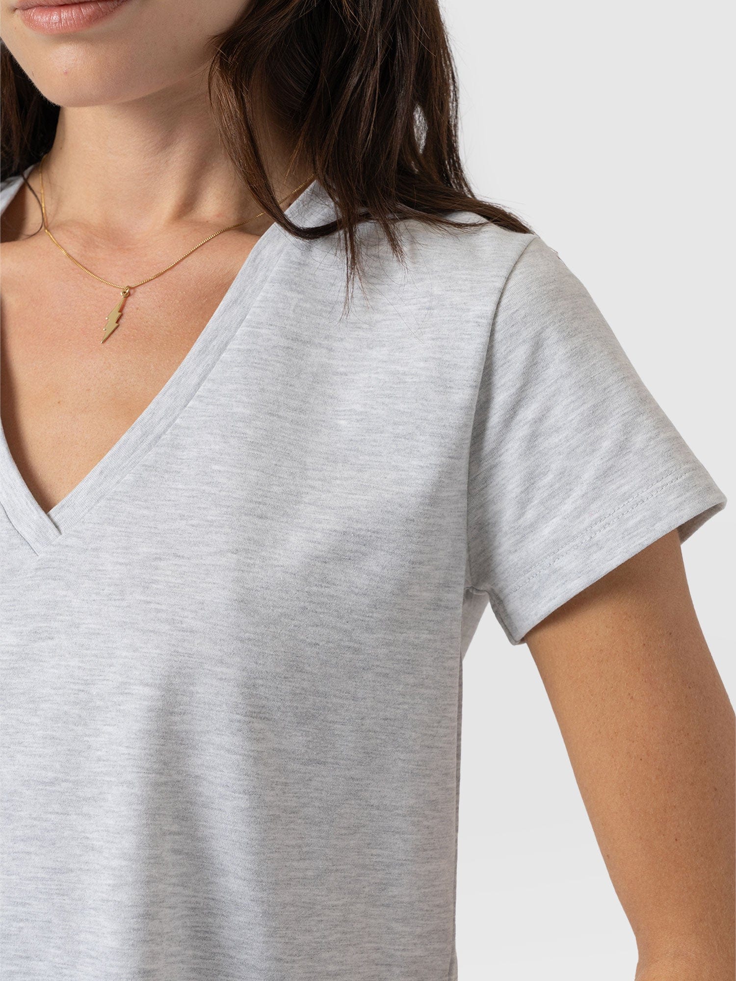 Apartment Tee Grey - Women's T-Shirts | Saint + Sofia® UK