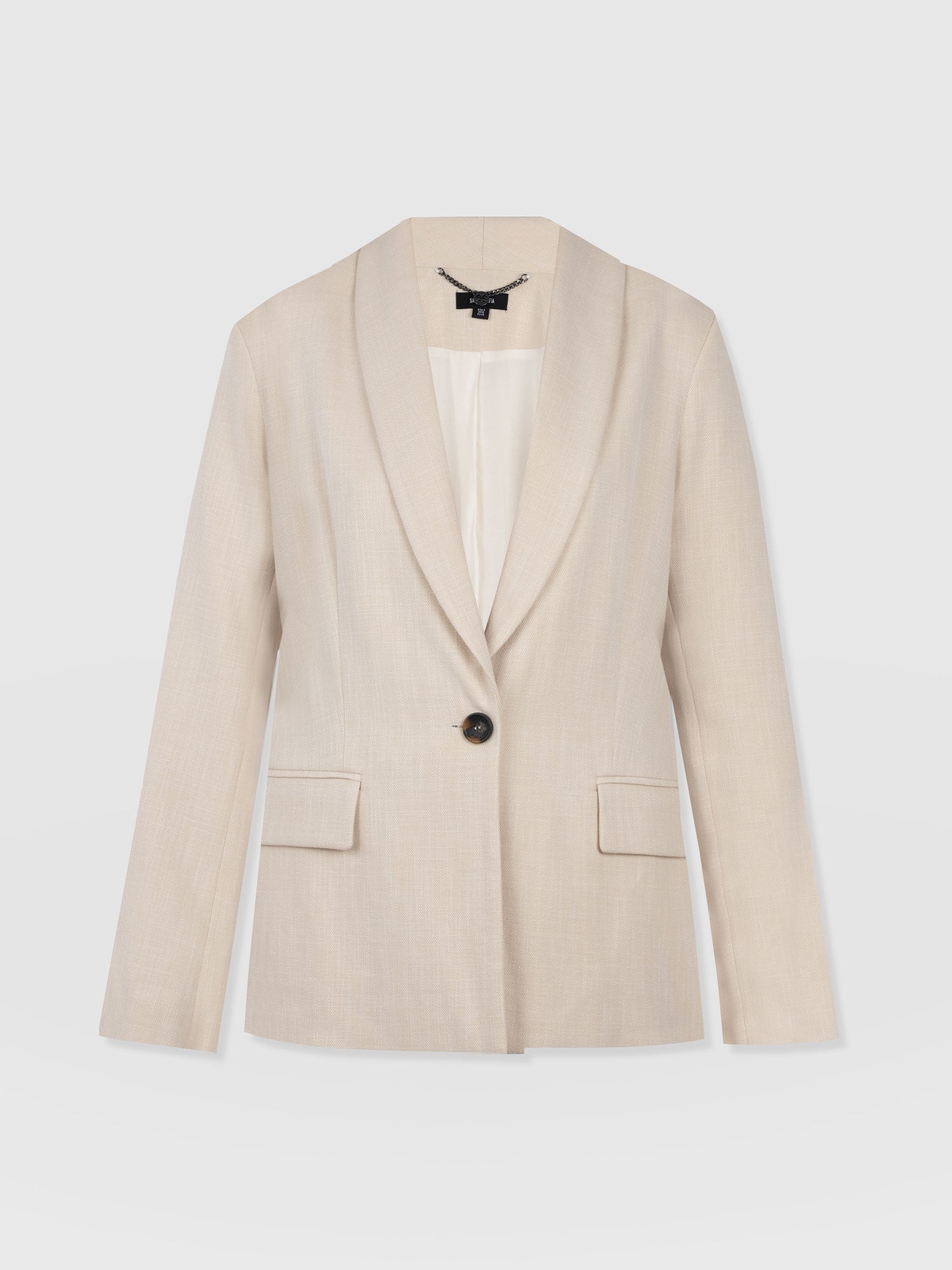Argent Blazer - Cream