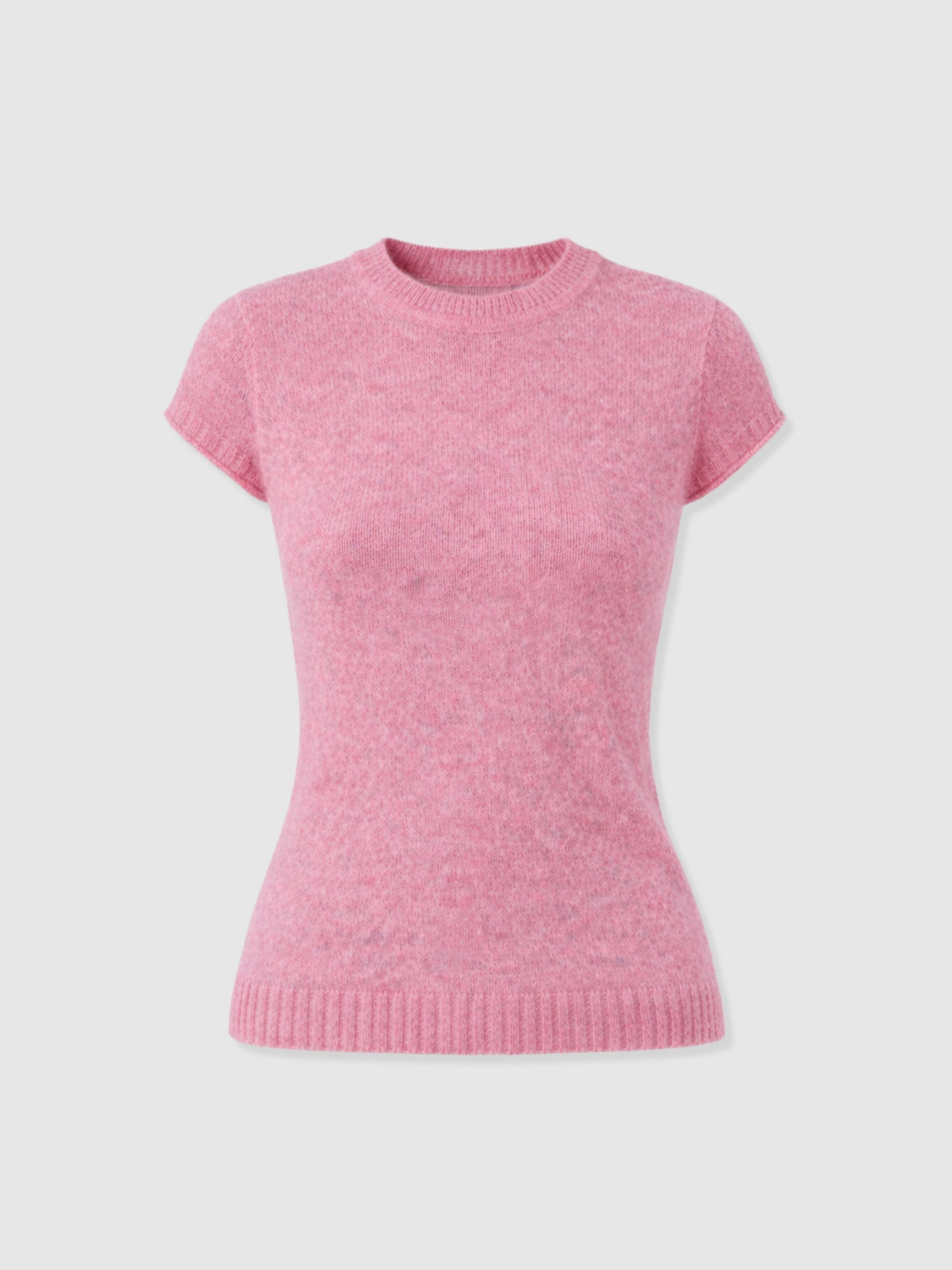 Ariella Baby Tee - Pink - Women's Jumpers | Saint + Sofia® UK