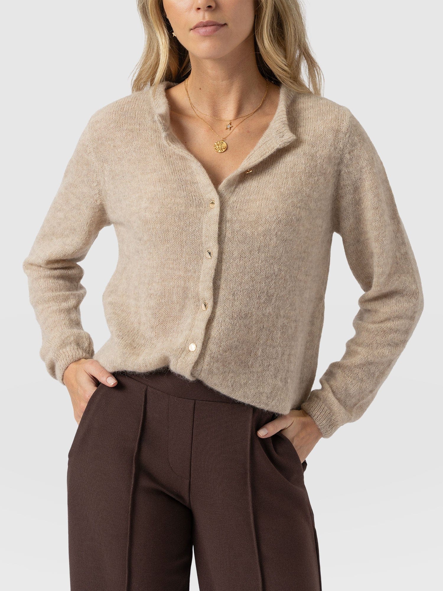 Ariella Cardigan - Beige
