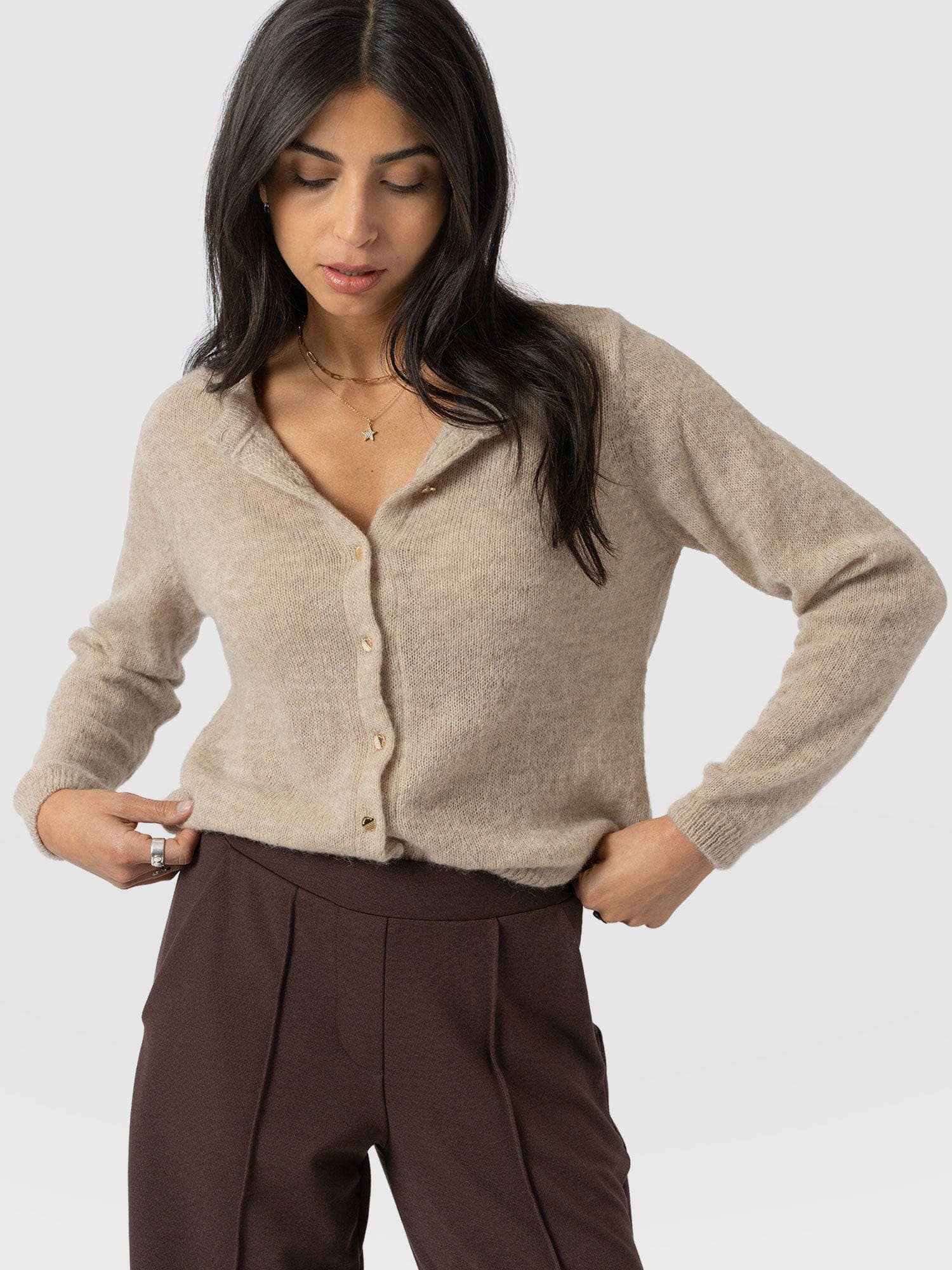 Ariella Cardigan - Beige