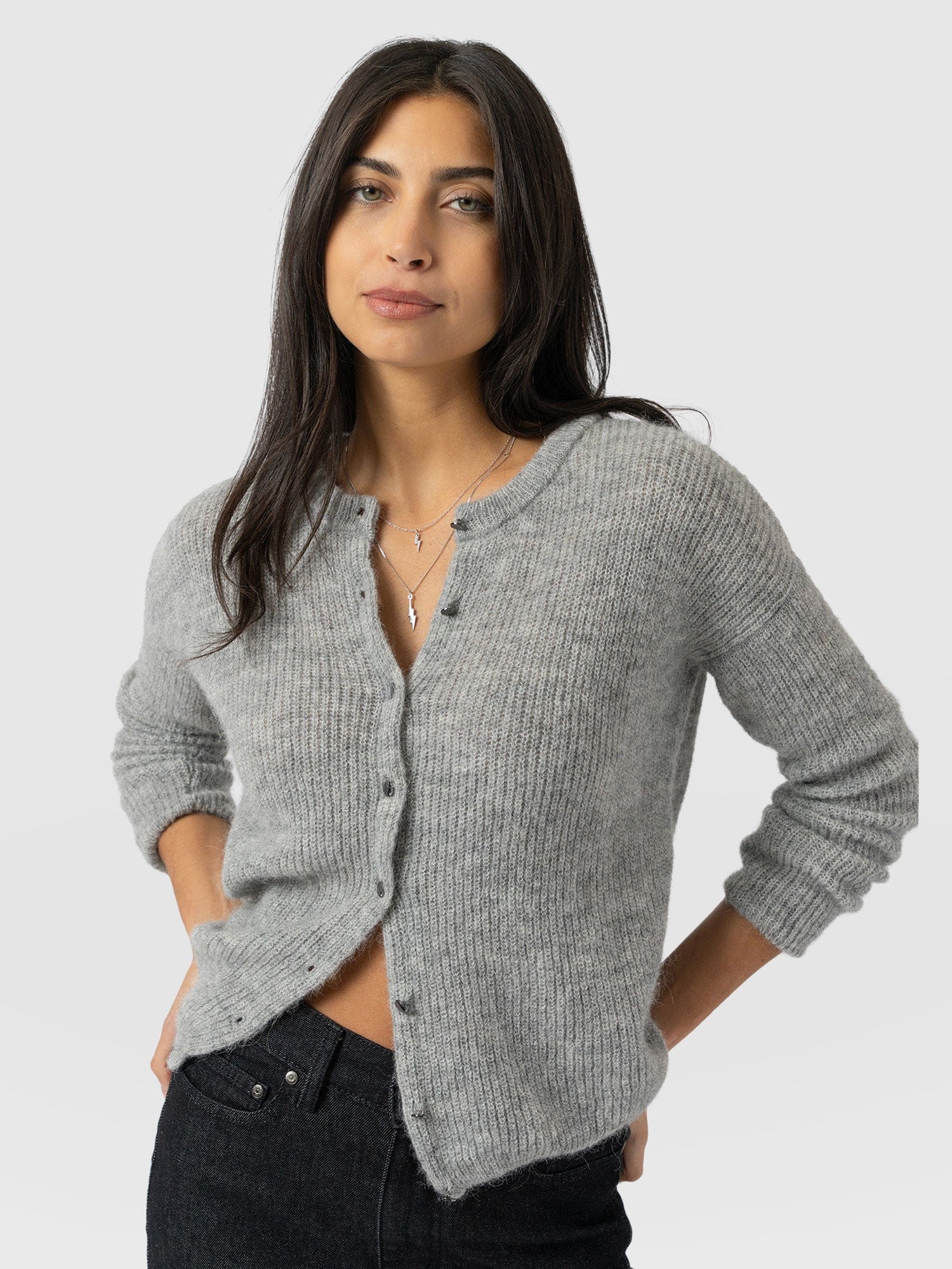 Ariella Cardigan - Grey