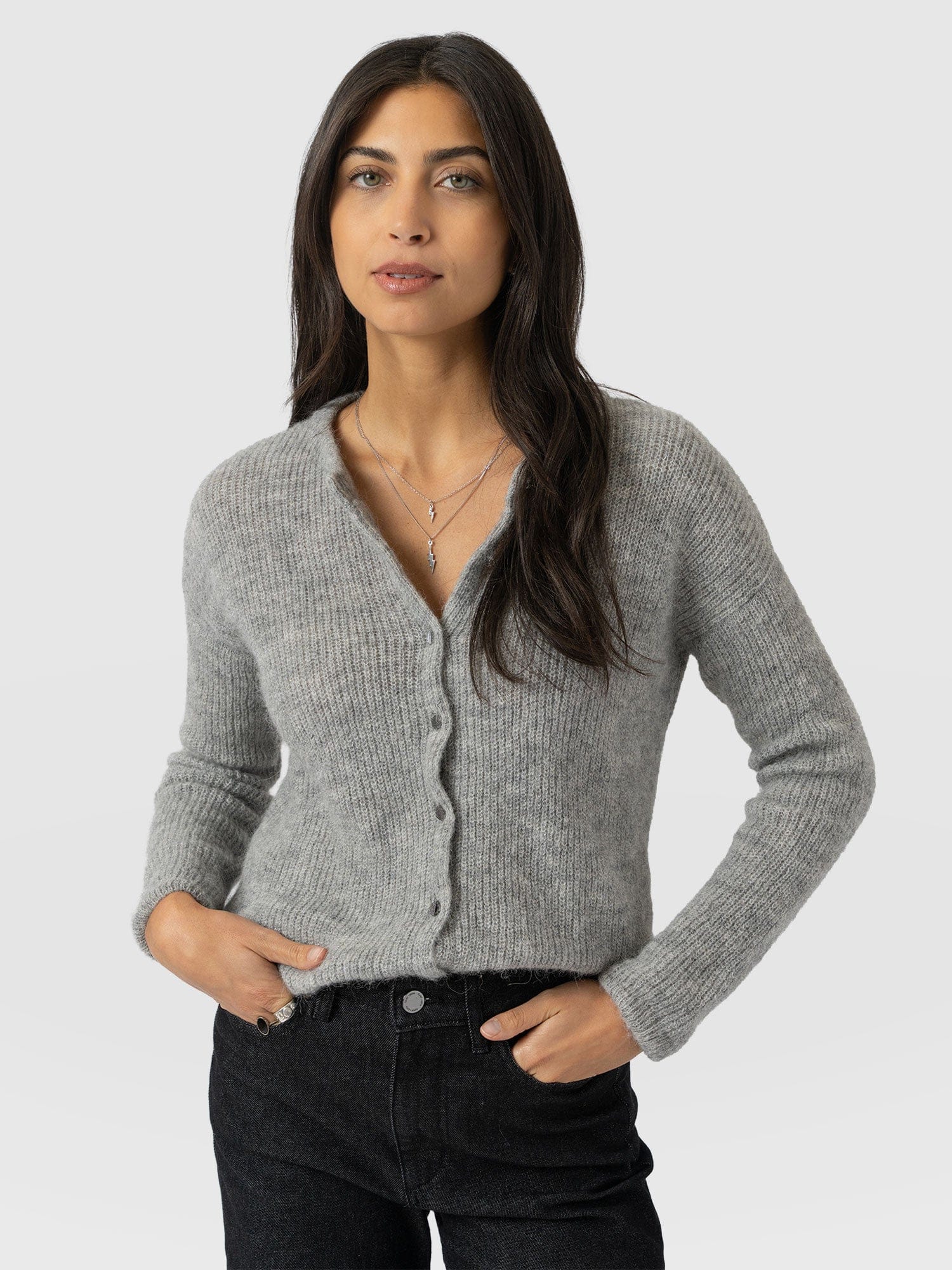 Ariella Cardigan - Grey