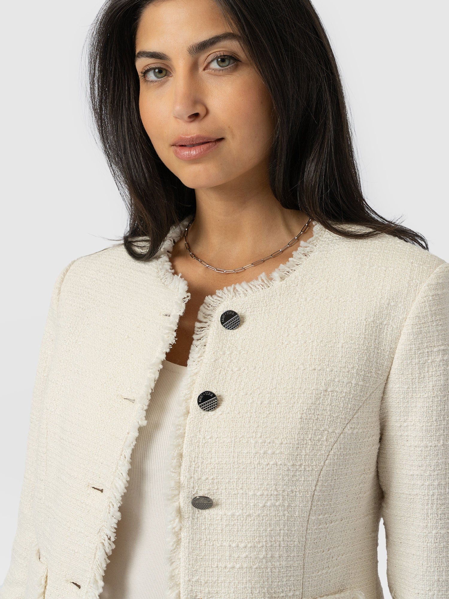 Ashby Jacket Cream Boucle