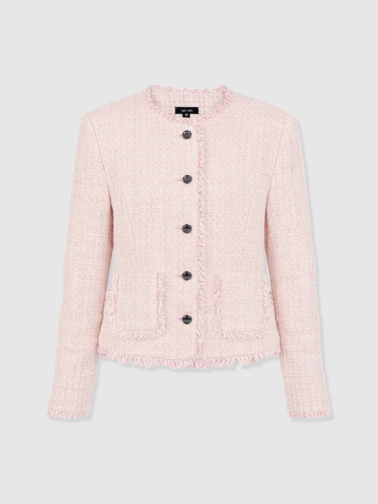 Ashby Jacket - Pale Pink - Women's Jackets | Saint + Sofia® UK