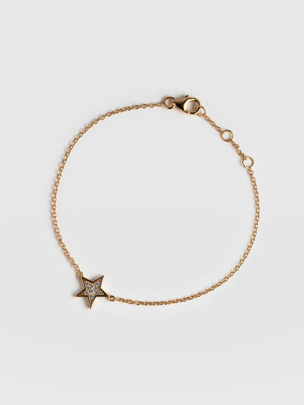 Astral Star Bracelet - Gold