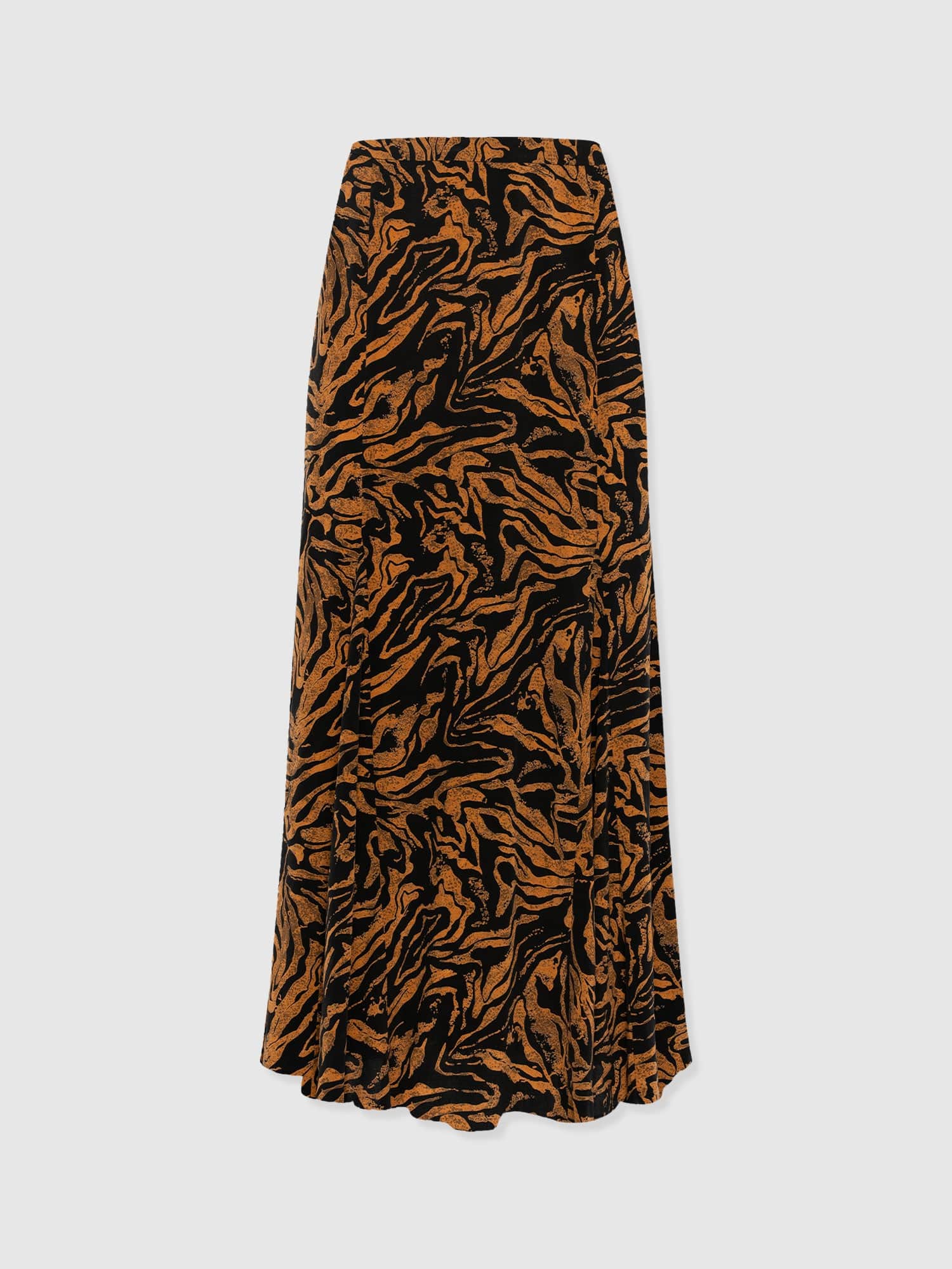 Audrey Skirt - Brown Zebra
