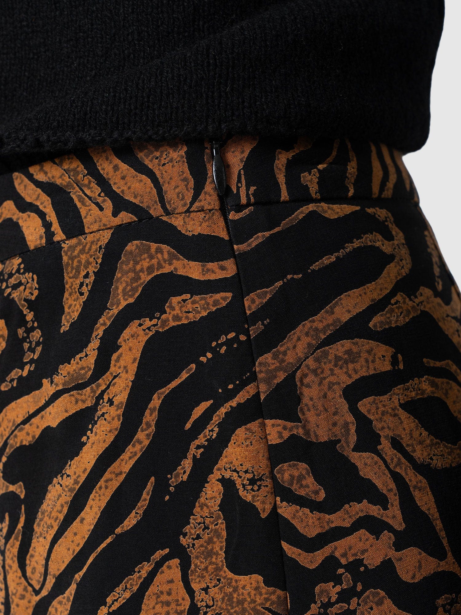 Audrey Skirt - Brown Zebra