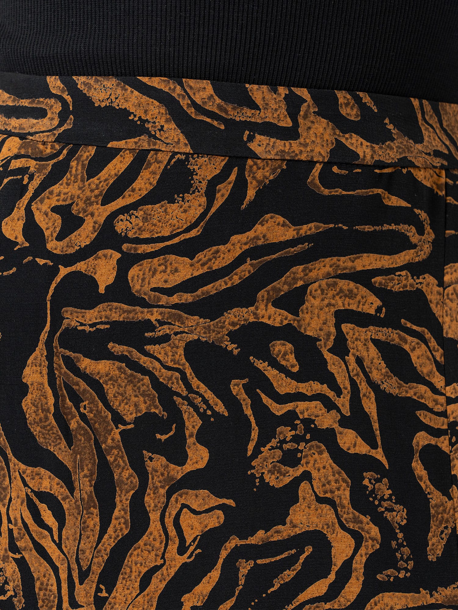 Audrey Skirt - Brown Zebra - Women's Skirts | Saint + Sofia® UK
