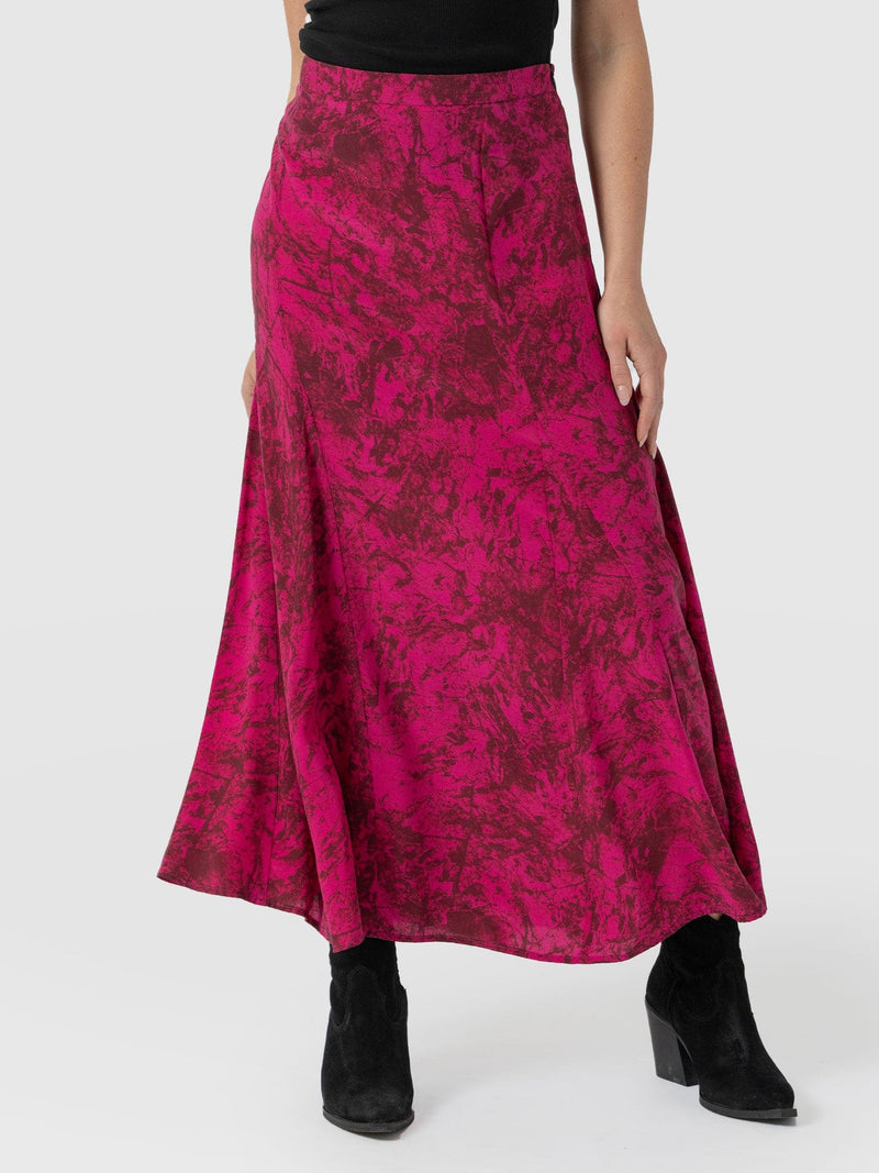 Audrey Skirt - Pink Marble