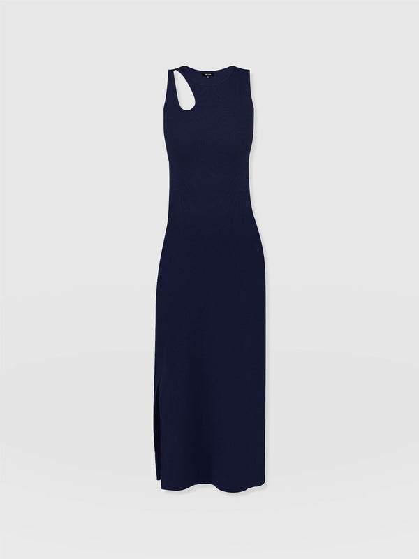 Axel Cut Out Dress - Navy