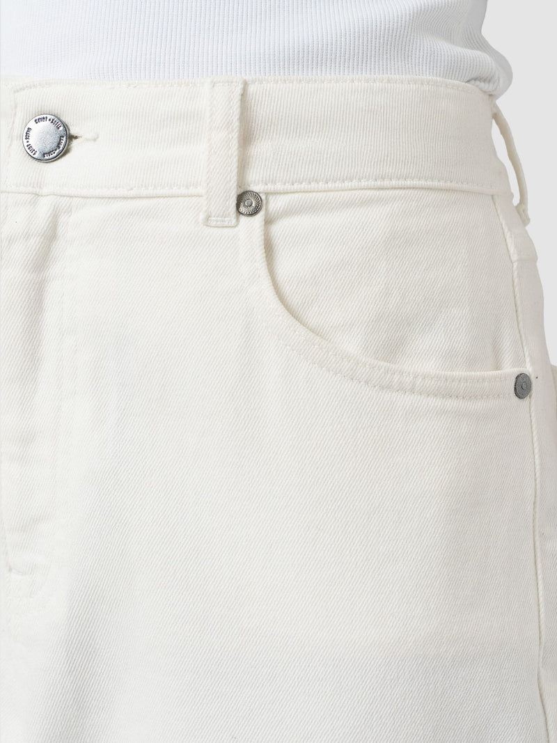 Barrel Leg Jean - White - Women's Jeans | Saint + Sofia® UK