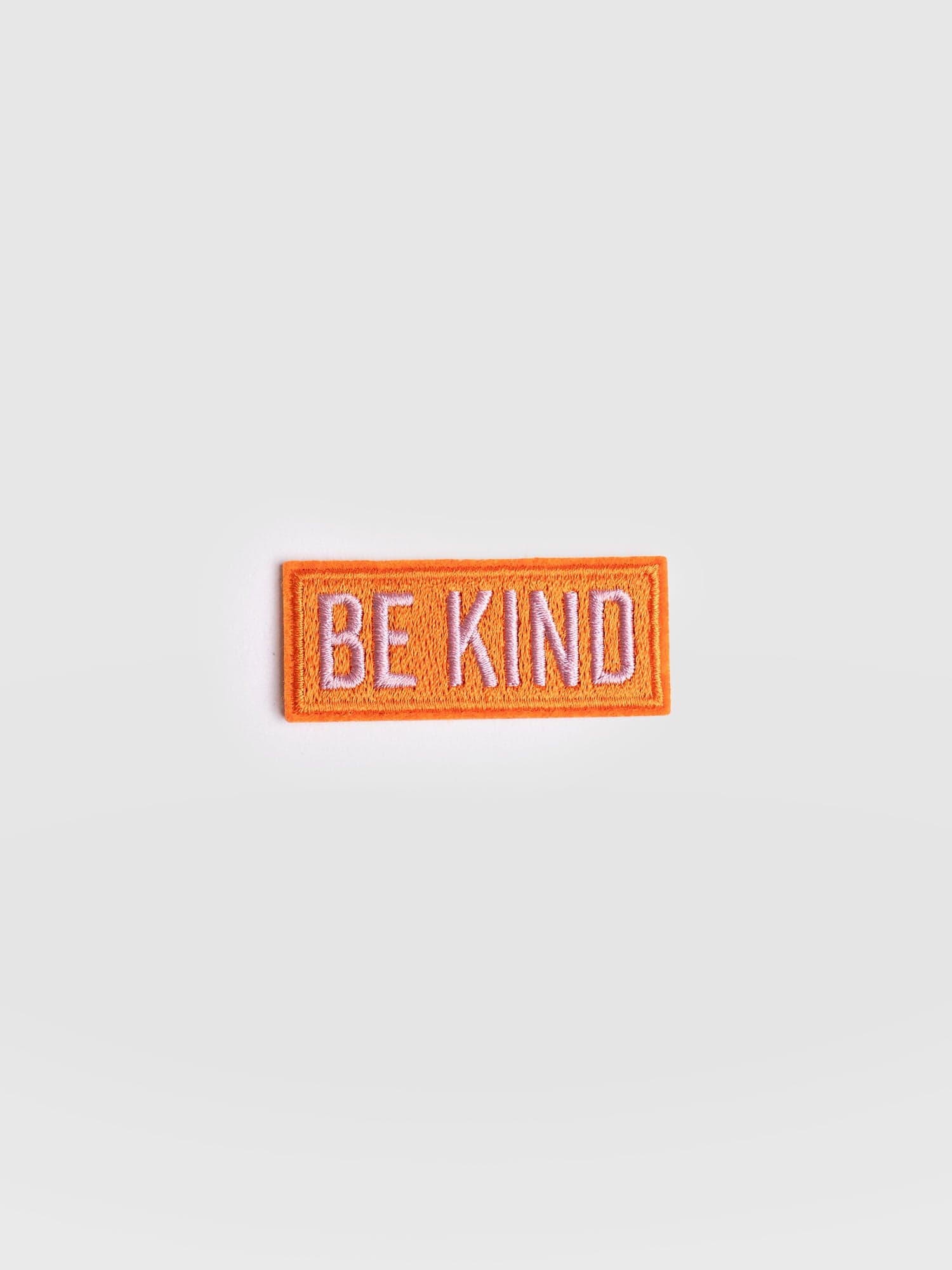 Be Kind Sticker Badge - Orange