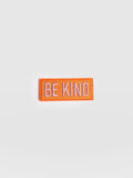Be Kind Sticker Badge - Orange