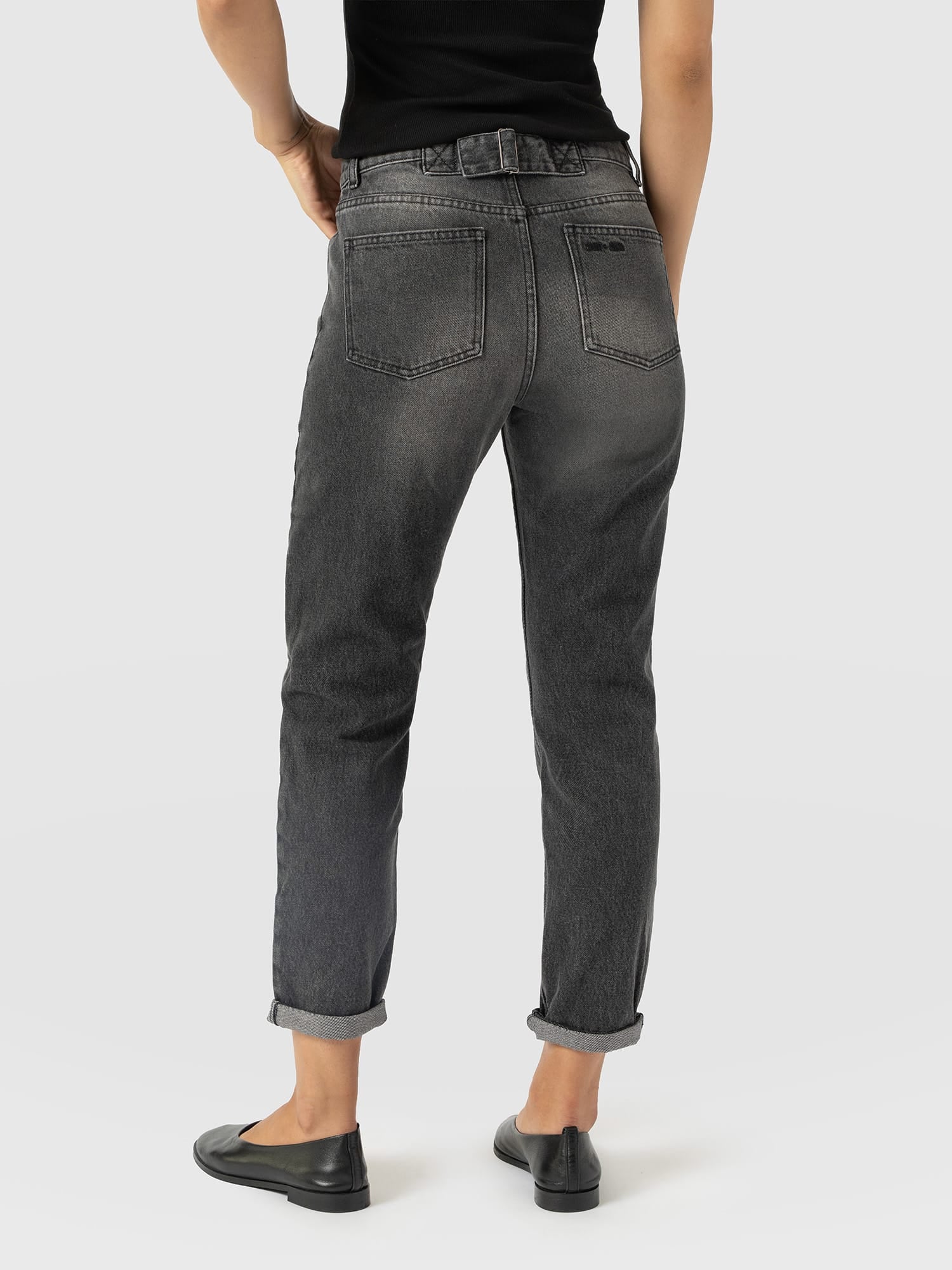 Boyfriend Jeans - Black