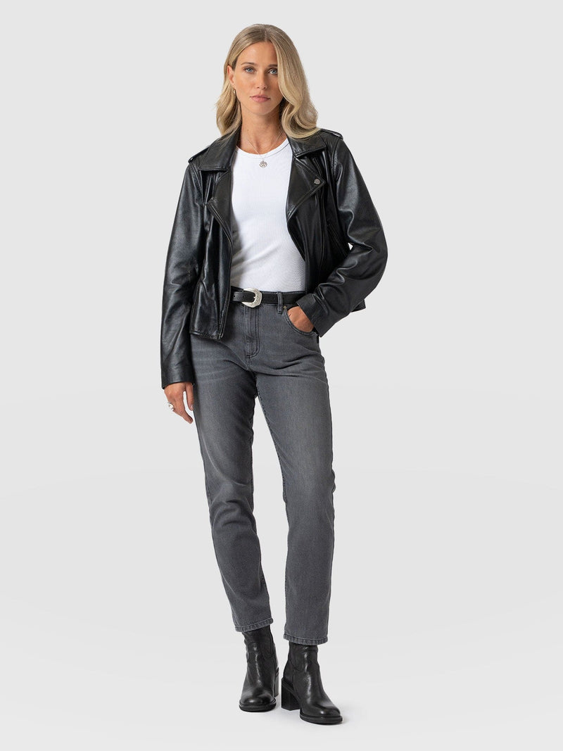 Boyfriend Jeans - Black