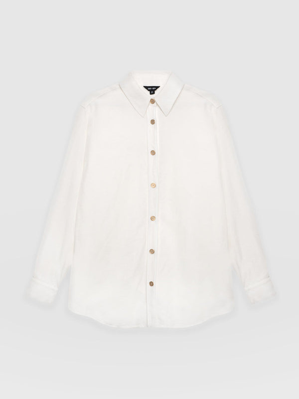 Boyfriend Shirt - White