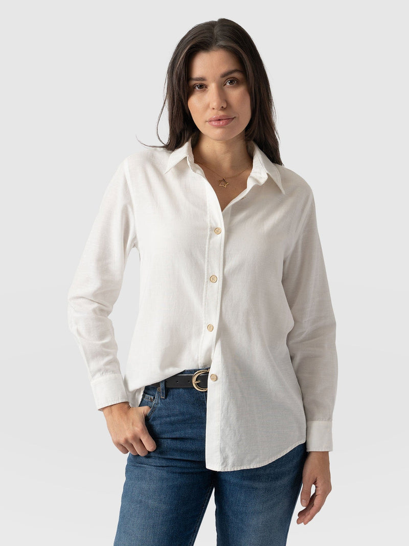 Boyfriend Shirt - White