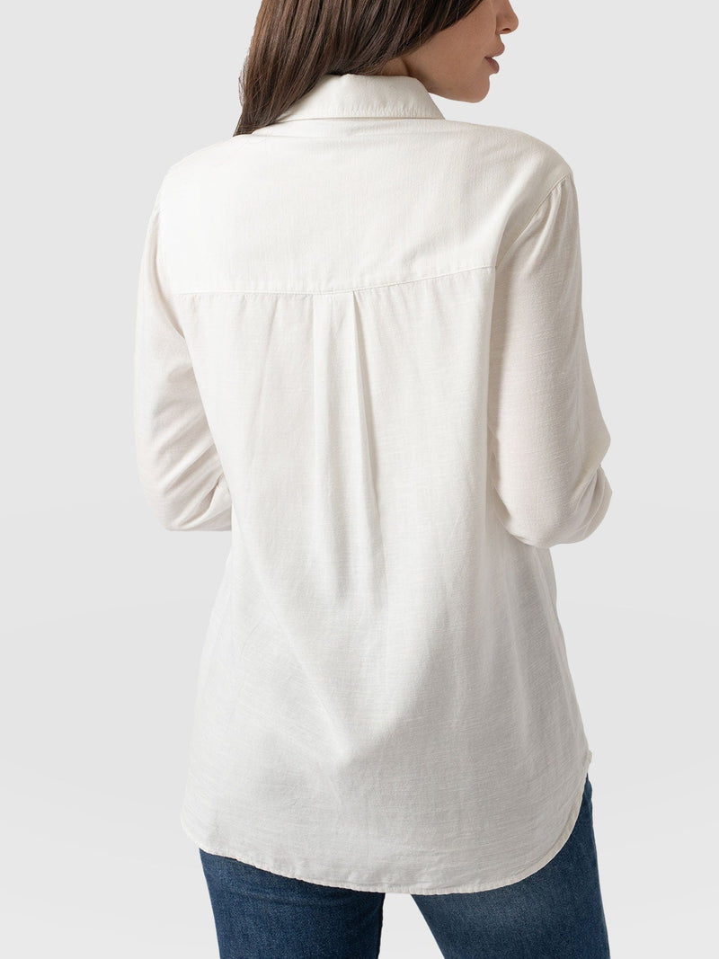 Boyfriend Shirt - White