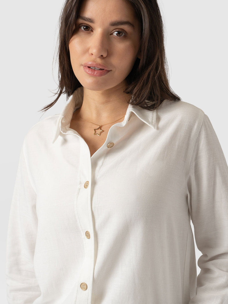 Boyfriend Shirt - White