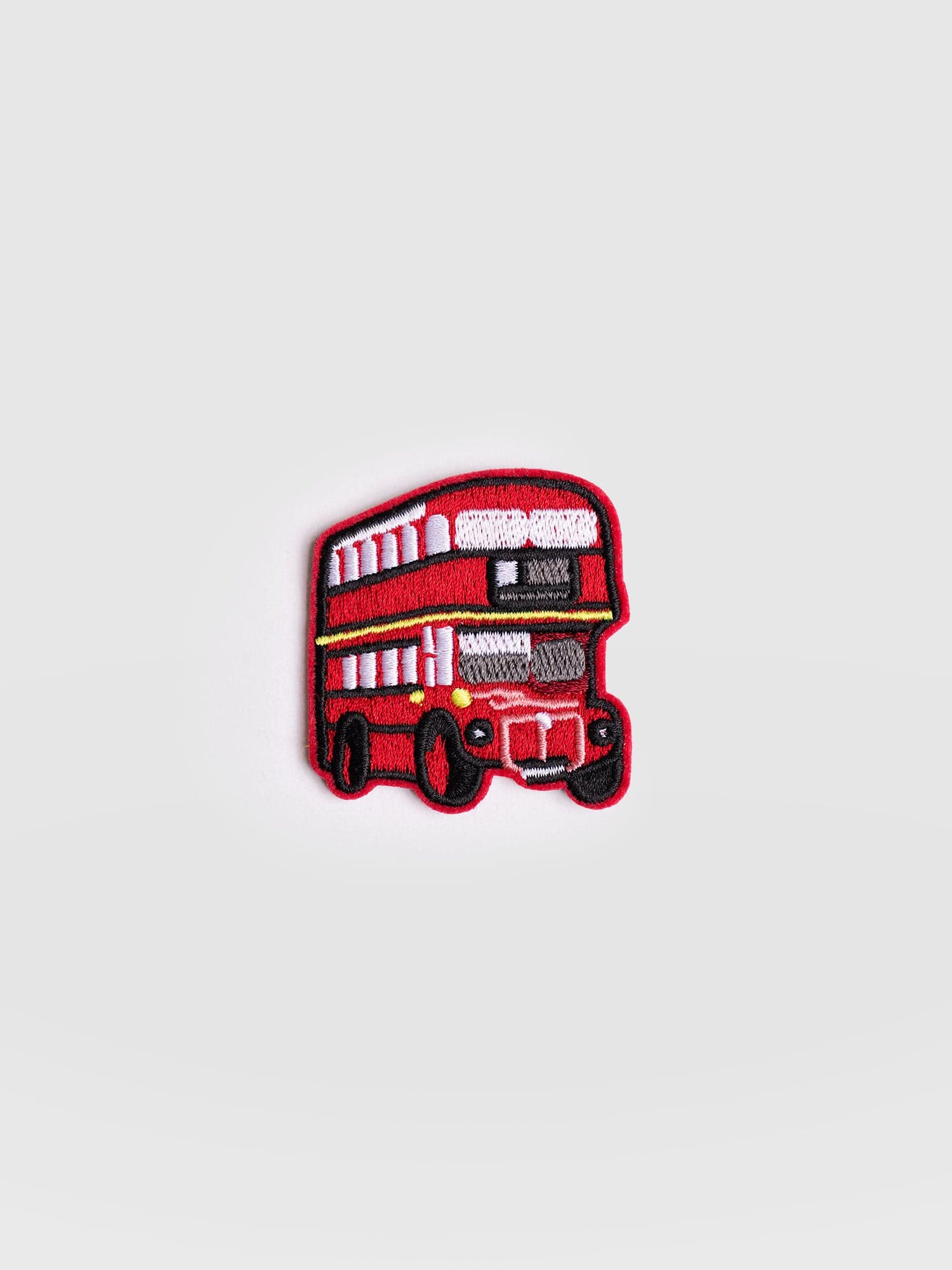 Bus Sticker Badge - Red