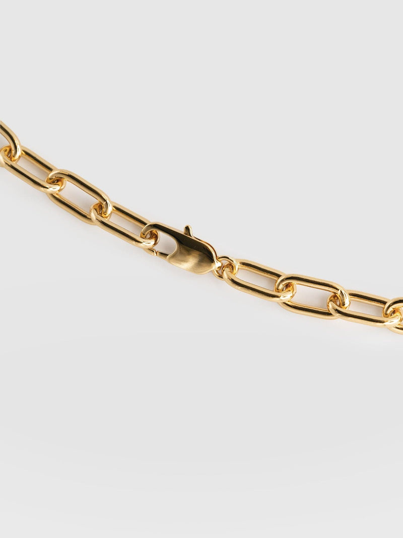 Cable Chain Bracelet - Gold