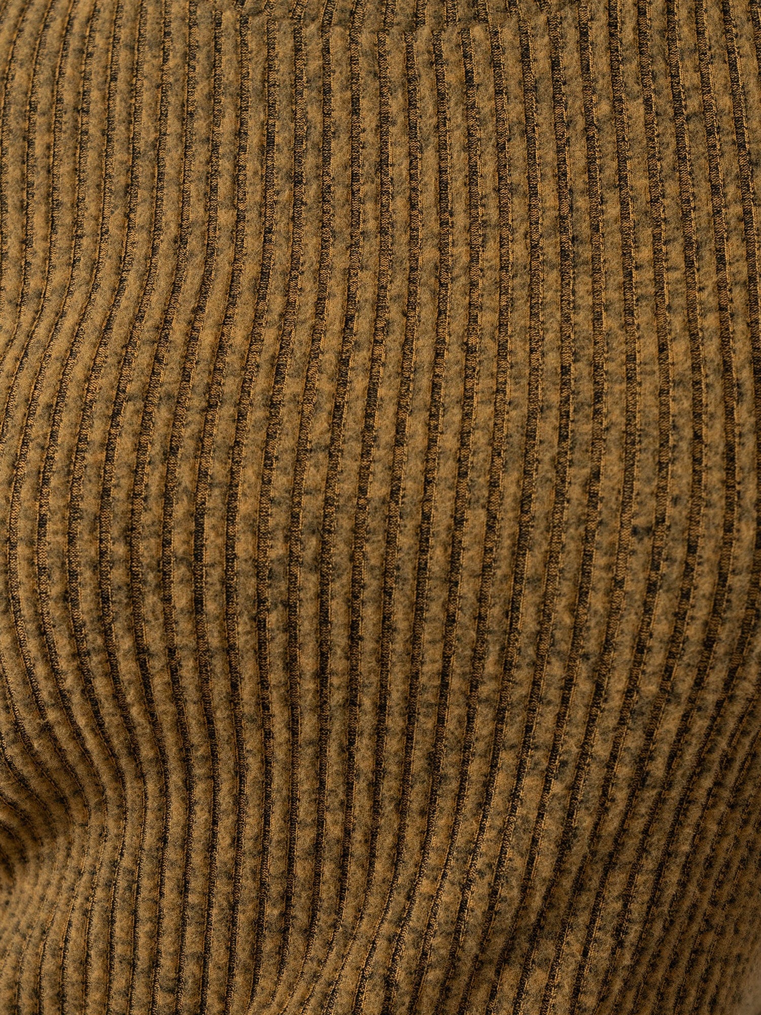 Callie Fluted Tee - Mustard Melange