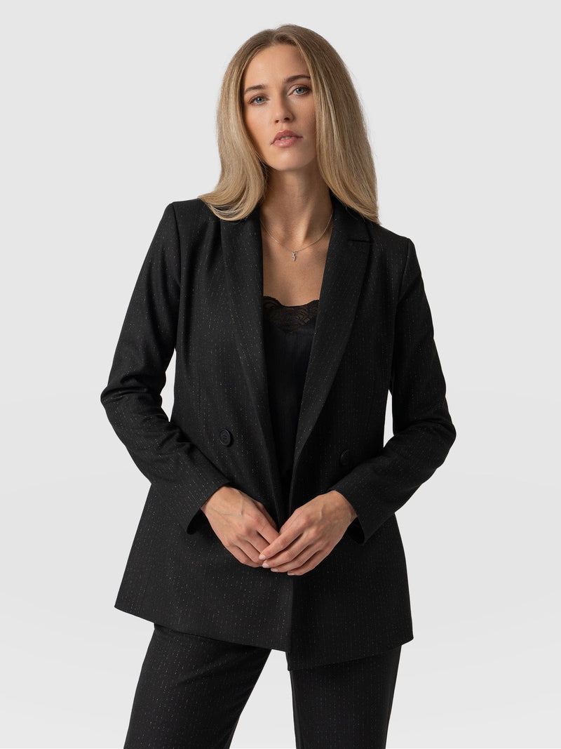 Rayner Jacket - Black Bouclé