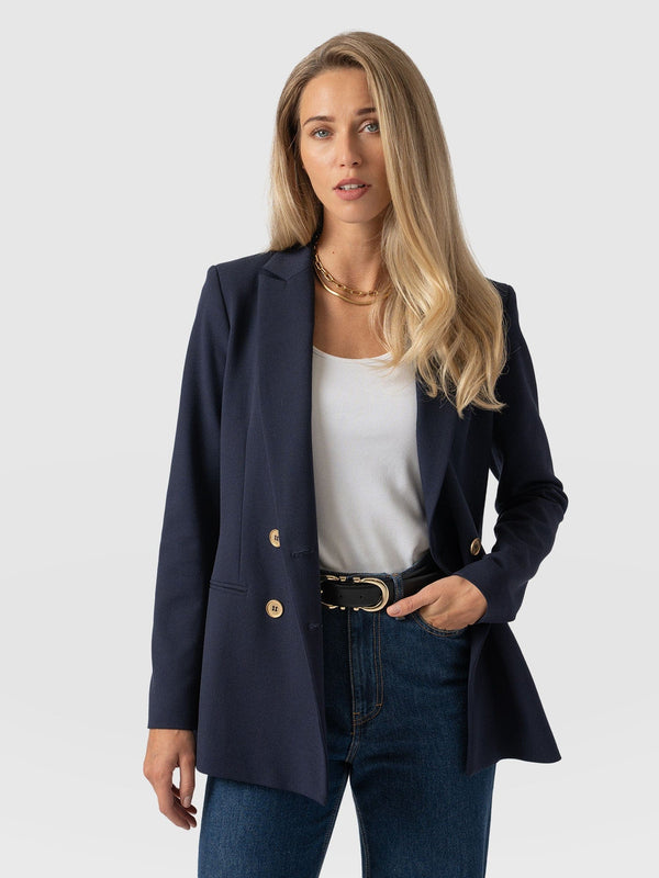 Cambridge Blazer - Navy Crepe