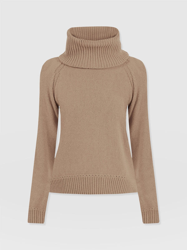 Cambridge Cashmere Jumper - Beige