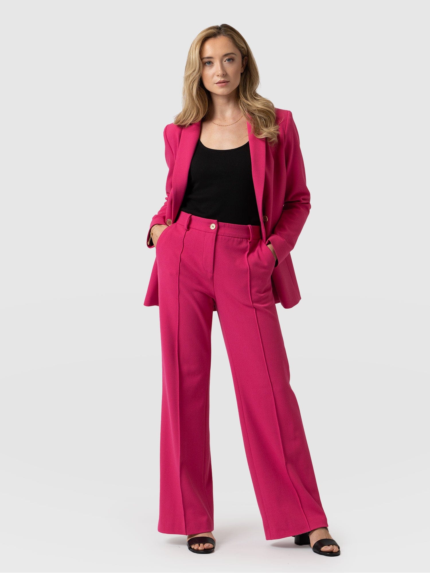 Pink 2024 slacks womens