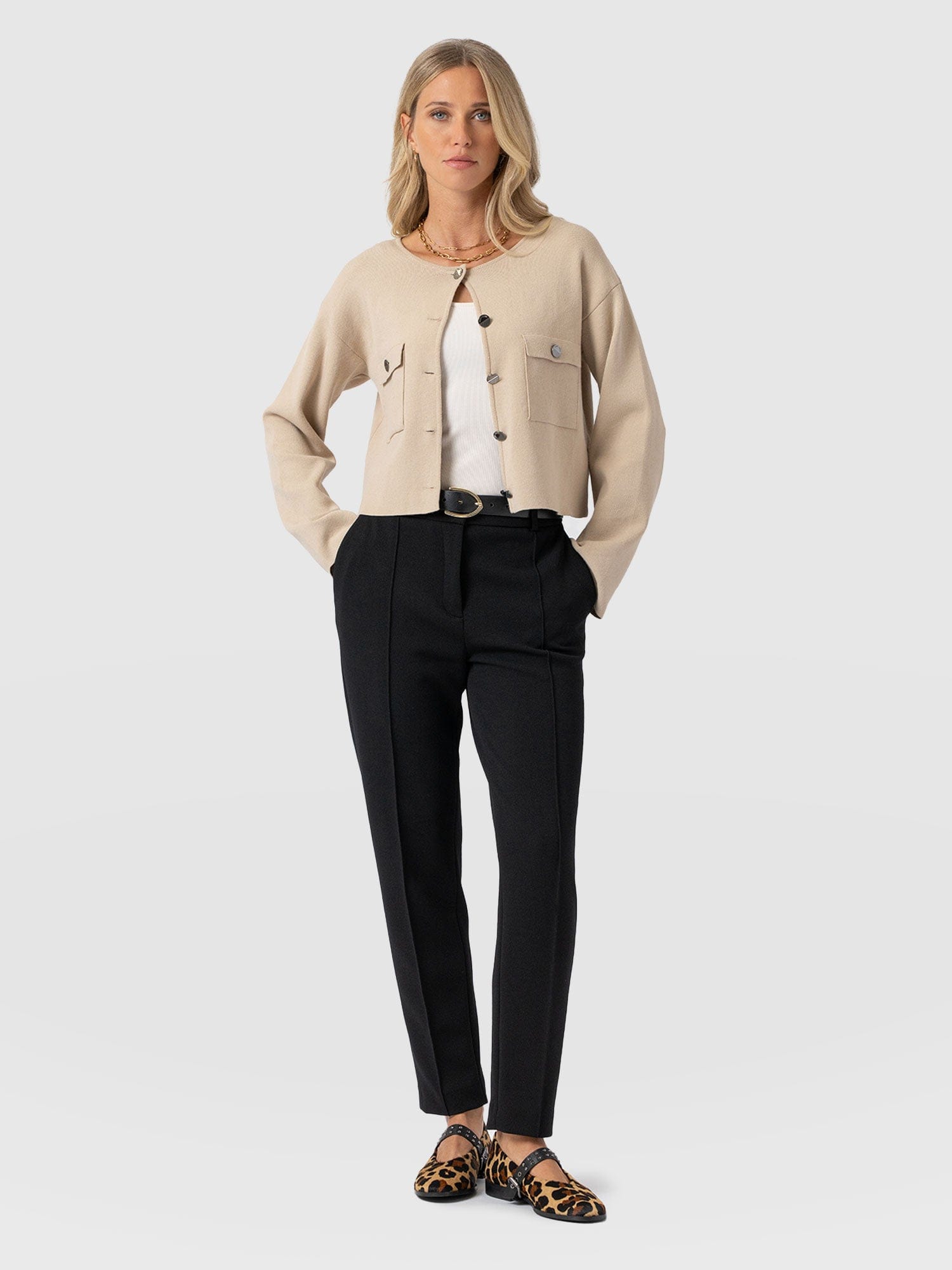Cambridge Tapered Pant - Black