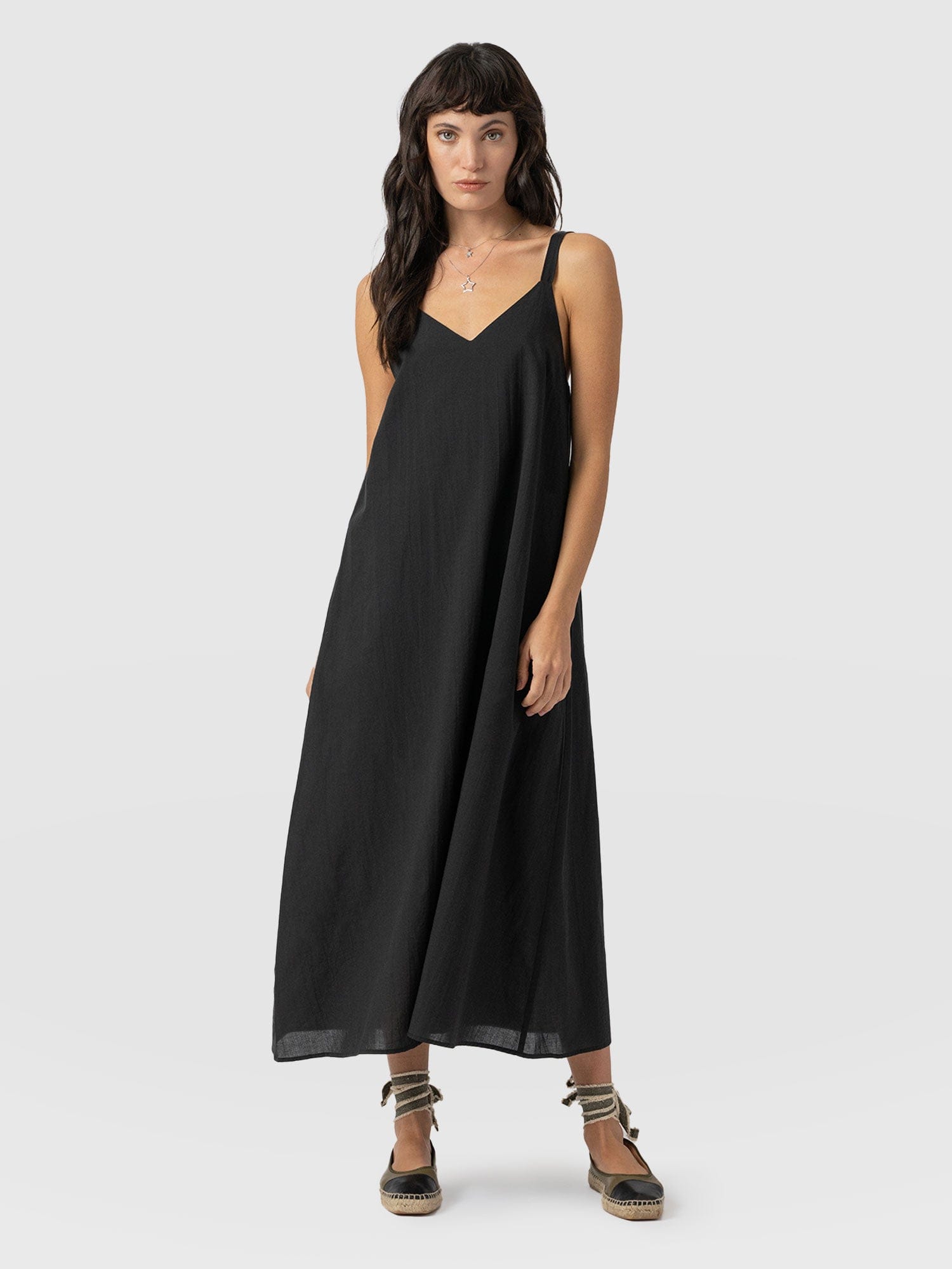 Candice A-Line Dress Black - Women's Dresses | Saint + Sofia® UK