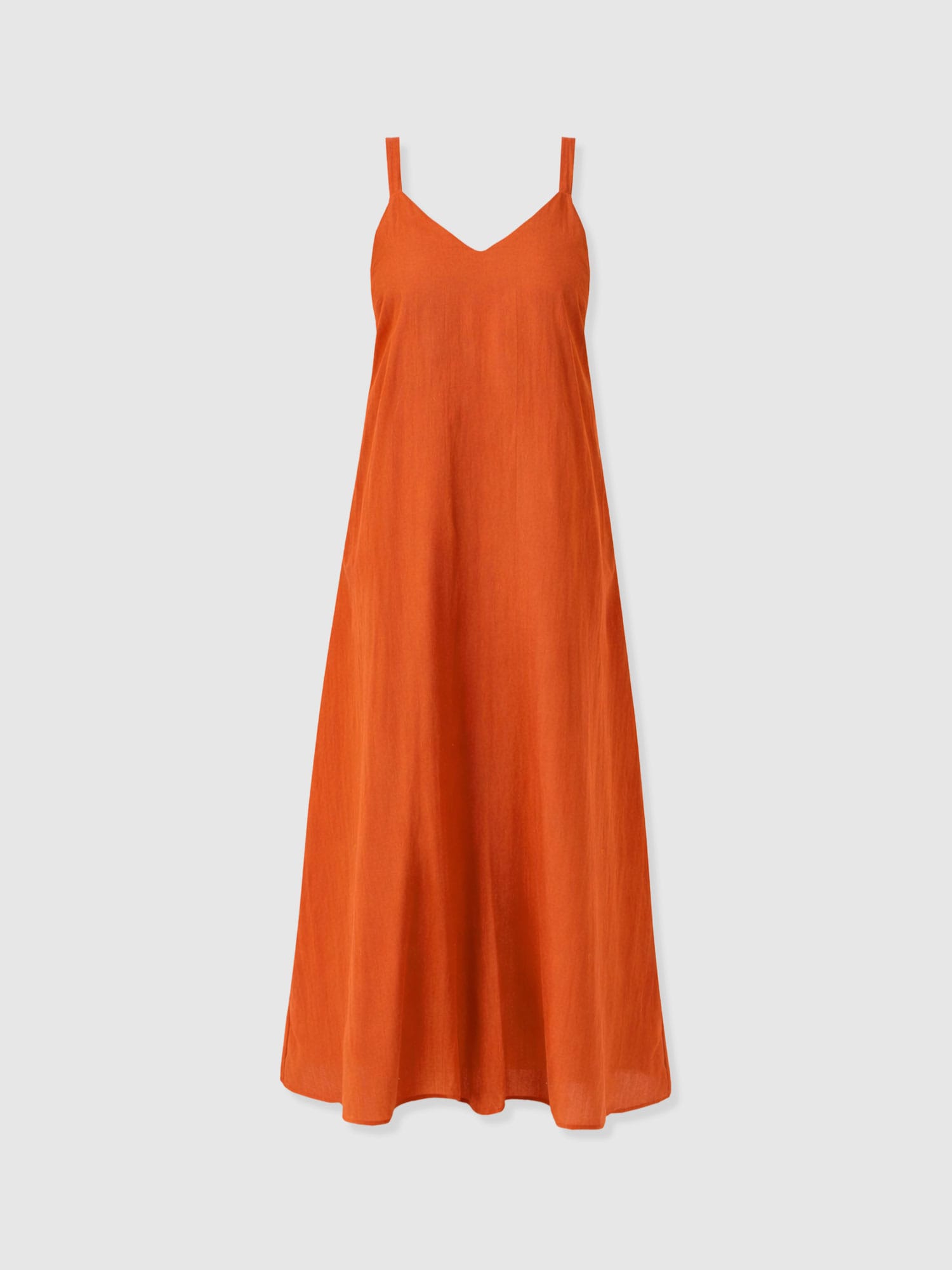 Candice A - Line Dress - Burnt Orange - Women's Dresses | Saint + Sofia® UK