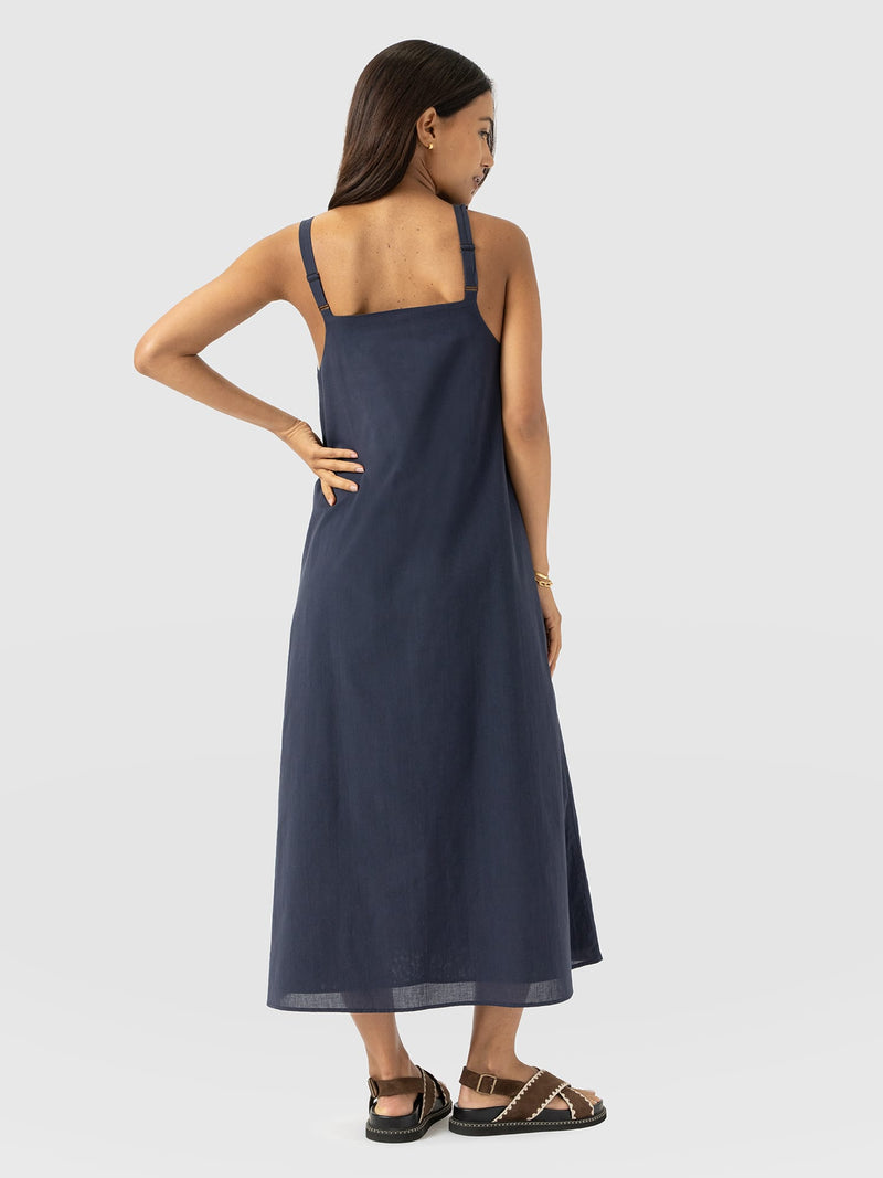 Candice A - Line Dress - Navy