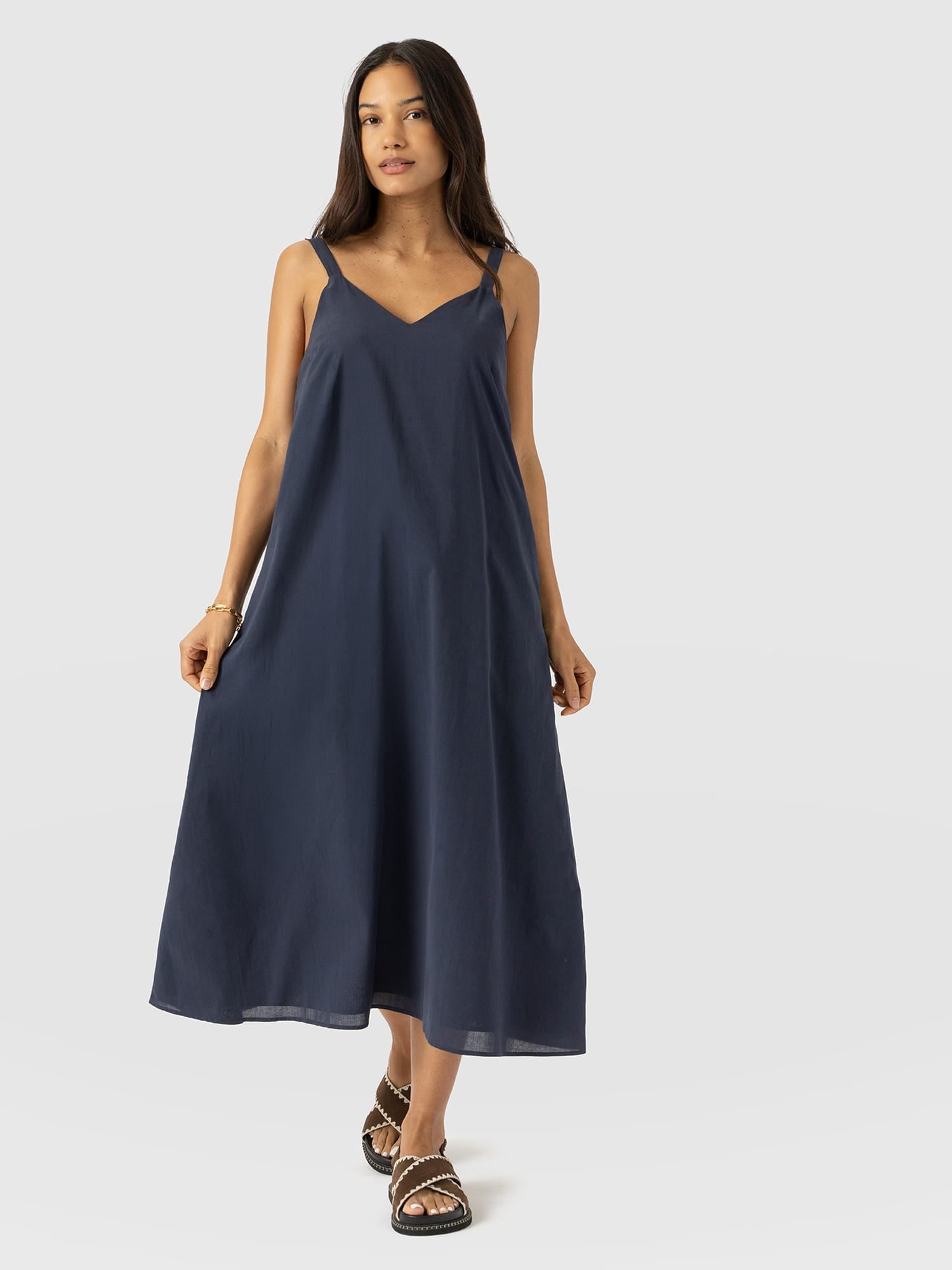 Candice A - Line Dress - Navy
