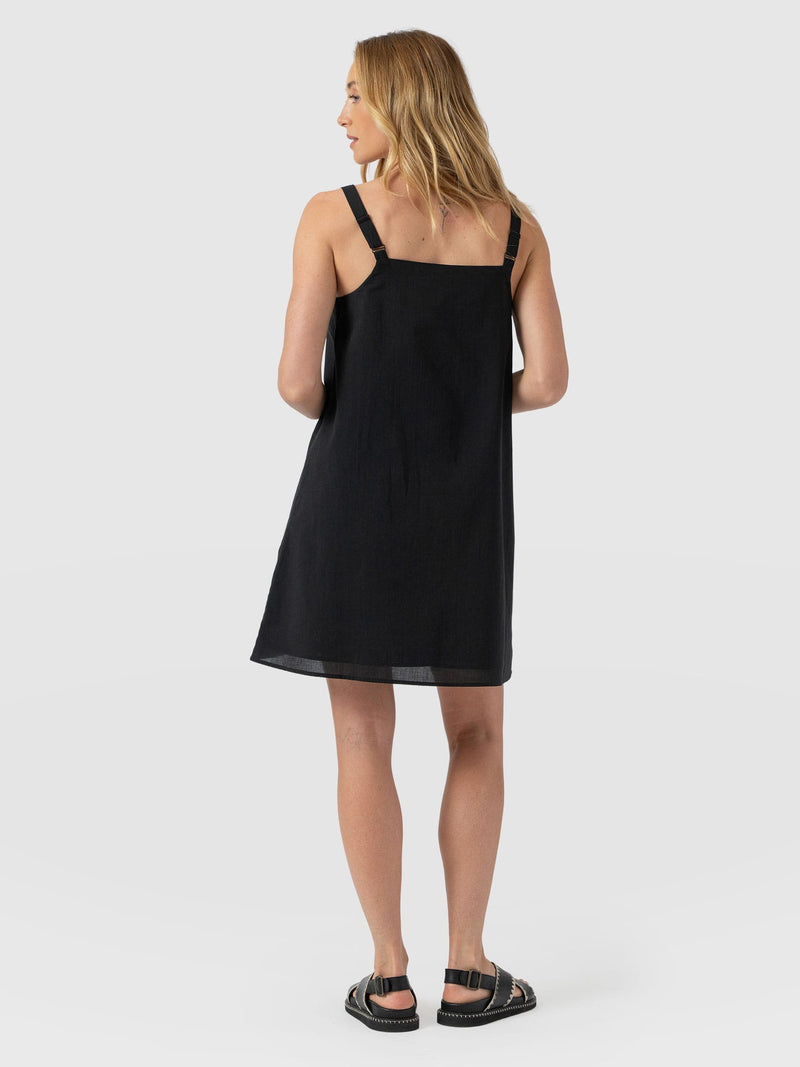 Candice A - Line Mini Dress - Black - Women's Dresses | Saint + Sofia® UK