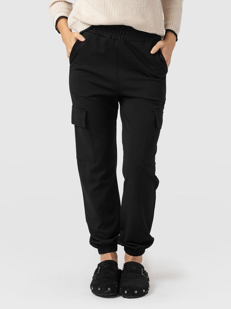 Cargo Tapered Pant - Black